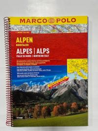 Alpy atlas drogowy 1:300 000 Marco Polo Praca zbiorowa