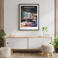 Оригинальный плакат Apple Macintosh 128K 1985 года