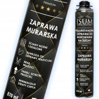 ISUM ZAPRAWA MURARSKA Poliuretanowa zaprawa do murowania na sucho 870ml