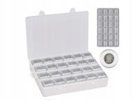 ORGANIZER PUDEŁKO KAPSUŁKI KAPSLE NA MONETY