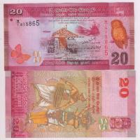 SRI LANKA BANKNOT 20 RUPEES 2017 UNC