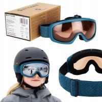 Gogle narciarskie dziecięce ATTABO Apik Jr Anti-Fog niebieski OS SYSTEM OTG