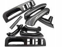 Набор ручек Carbon ручка дверная панель VOLKSWAGEN Golf IV Bora