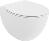 MEXEN EGG WC ЧАША БЕЗ ОПРАВЫ МЕДЛЕННАЯ ДОСКА DUROPLAST БЕЛЫЙ