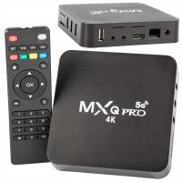 ODTWARZACZ MULTIMEDIALNY PRZYSTAWKA SMART TV MXQ PRO ANDROID USB 4K 5G 8GB