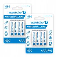 Никель-металл-гидридный аккумулятор (NiMH) Everactive AAA (R3) 1050 mAh 4 шт.