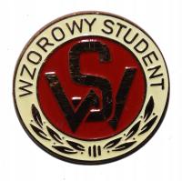 Odznaka Wzorowy Student brązowa LWP