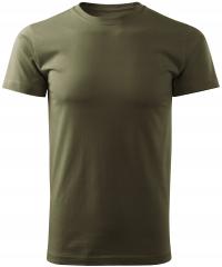 Bawełniana wojskowa koszulka T-shirt khaki - WP