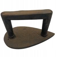 Żelazko metalowe vintage