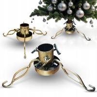 STOJAK NA POD ŻYWĄ CHOINKĘ ZE ZBIORNIKIEM MISĄ NA WODĘ PL METALOWY DO 250CM