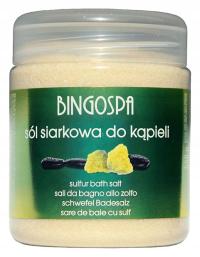 BINGOSPA серная соль для ванн 550 г