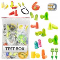 Стопоры беруши тестовая коробка 17 пар различных для сна для работы