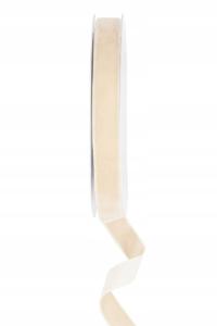 TASIEMKA WELUROWA 15mm/10m BEŻOWY PREZENTY DEKORACJE WIANKI