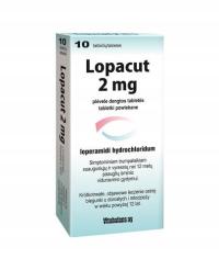 LOPACUT 2 mg, 10 tabl. противопоносный