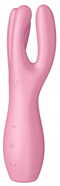 PINK SATISFYER - THREESOME 3 LAY-ON VIBRATOR