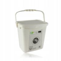 Pojemnik na proszek detergenty 7 l biały