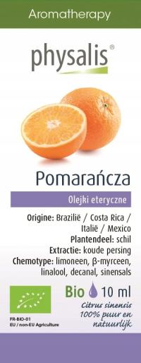 OLEJEK ETERYCZNY POMARAŃCZA CHIŃSKA BIO 10 ml
