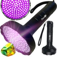 Latarka UV do bursztynu PowAir 128 LED – profesjonalny detektor uv