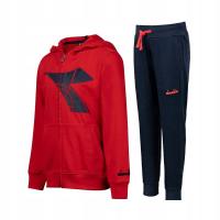 DRES DIADORA JU. HD FZ SUIT FREGIO JNR RED/NAVY XL