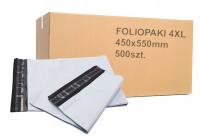 Foliopaki kurierskie 4XL Foliopak 450x550 Koperty Foliowe 500szt