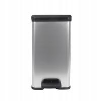 CURVER KOSZ NA ŚMIECI METALIZOWANY Z PEDAŁEM 25 L