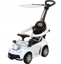 Jeździk zdejmowany daszek światła muzyka klakson 96 x 39 x 90 cm 2-w-1