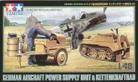 Tamiya 32533 1/48 German Aircraft Power Supply Unit & Kettenkraftrad