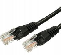 Patchcord U/UTP 6 TB RJ45 10 m czarny