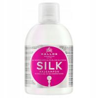 KALLOS SILK SZAMPON DO WŁOSÓW REGENERUJĄCY Z JEDWABIEM PROTEIN 1000 ML 1 L