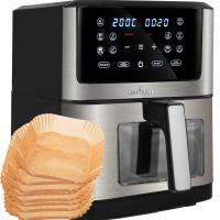 Frytkownica beztłuszczowa Lehmann Bakado 8 l 1800 W z okienkiem