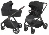 ESPIRO ONLY WÓZEK SPACEROWY GONDOLA 2w1 310 STYLISH BLACK