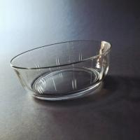 lata 60/70-te PIĘKNA SZKLANA SZLIFOWANA MISECZKA