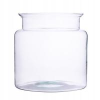 Стеклянная ваза jar W-332A H: 19cm D:19cm
