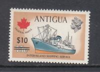 ANTIGUA **Mi 354 STATEK z nad. seria z 1974