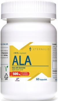 ALA альфа липоевая кислота EffePharm Eternalis Lipoic Acid капсулы 500mg 60 sz