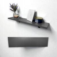 Półka ścienna wisząca, Grafit Szary 0162PE, 80cm x 20cm