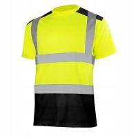 Рабочая футболка предупреждающая светоотражающая футболка 50/50 светоотражающая хлопковая смесь