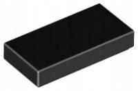 LEGO элемент-плитка Плитка 1x2 черный / черный 3069b 4шт новый