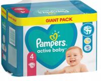 PAMPERS ACTIVE BABY 4 GIANT PACK 76 SZTUK