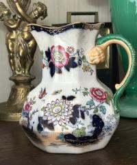 DZBANEK MASONS MORLEY 1852R. IRONSTONE PIĘKNY DZBANEK ANTYK