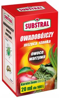 Substral Karate Zeon 050cs средство от тли гусеницы трипса 20 мл