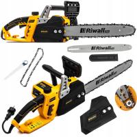 ЭЛЕКТРИЧЕСКАЯ ПИЛА RIWALL 3550W, ЦЕПНАЯ ПИЛА ДЛЯ ДЕРЕВА, МЕТАЛЛА