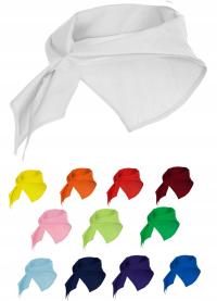 CHUSTA APASZKA MOŻLIWOŚĆ NADRUKU PIELGRZYMKA EVENT TRÓJKĄTNA WIELOFUNKCYJNA