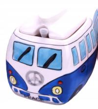 Ceramiczna cukierniczka Camper Bus niebieska