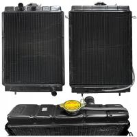 Chłodnica wody THM miedziana 5-rzędowa wzmocniona do URSUS C-330 C-328