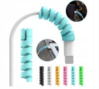 ЗАЩИТА КАБЕЛЯ ПРУЖИНА 6 ЦВЕТОВ 4 ШТ.