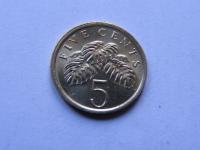 SINGAPUR SINGAPURA 5 CENTS 1987 ROK !!!!!!!!! 1727