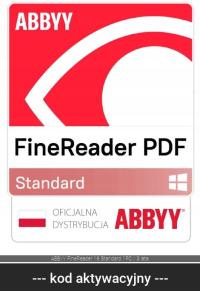 Abbyy FineReader 16 Standard 1 PC / 36 miesięcy ESD