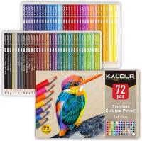 Kalour 72 Цветные Карандаши Профессиональный Набор Для Рисования Цветные Карандаши