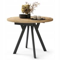 Aldo DAB Artisan / круглый лофт промышленный стол для гостиной-раскладной